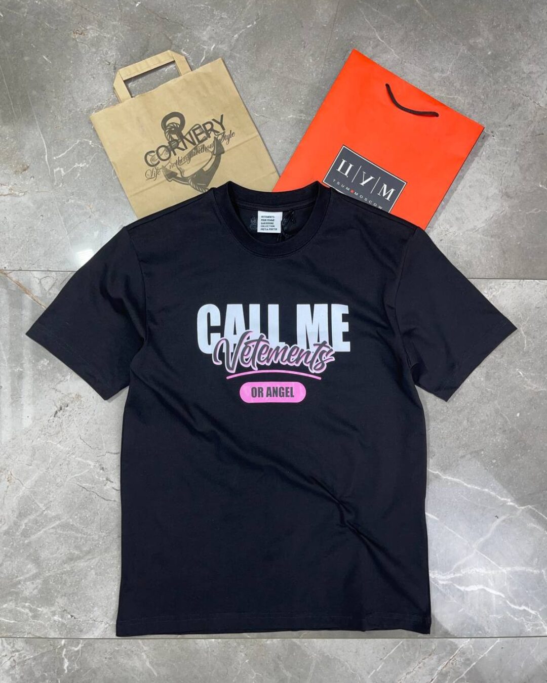 Футболка Vetements Call me