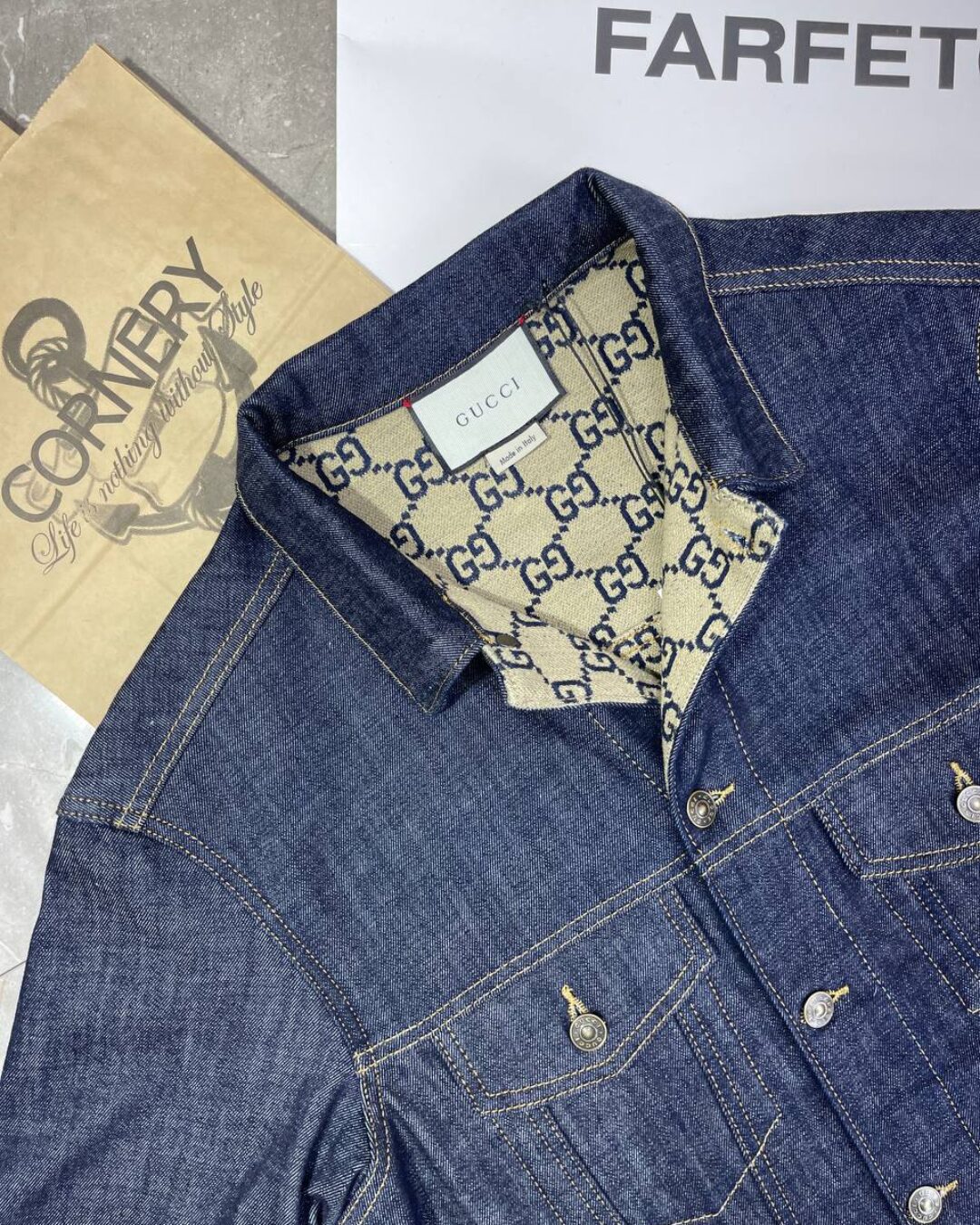 Джинсовка Gucci — фото 3