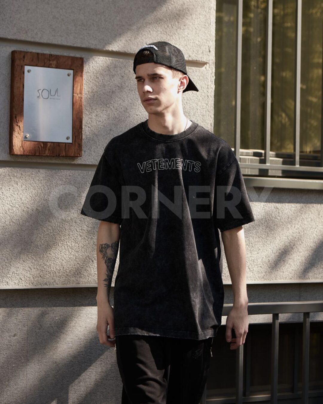 Футболка Vetements String Logo — фото 5