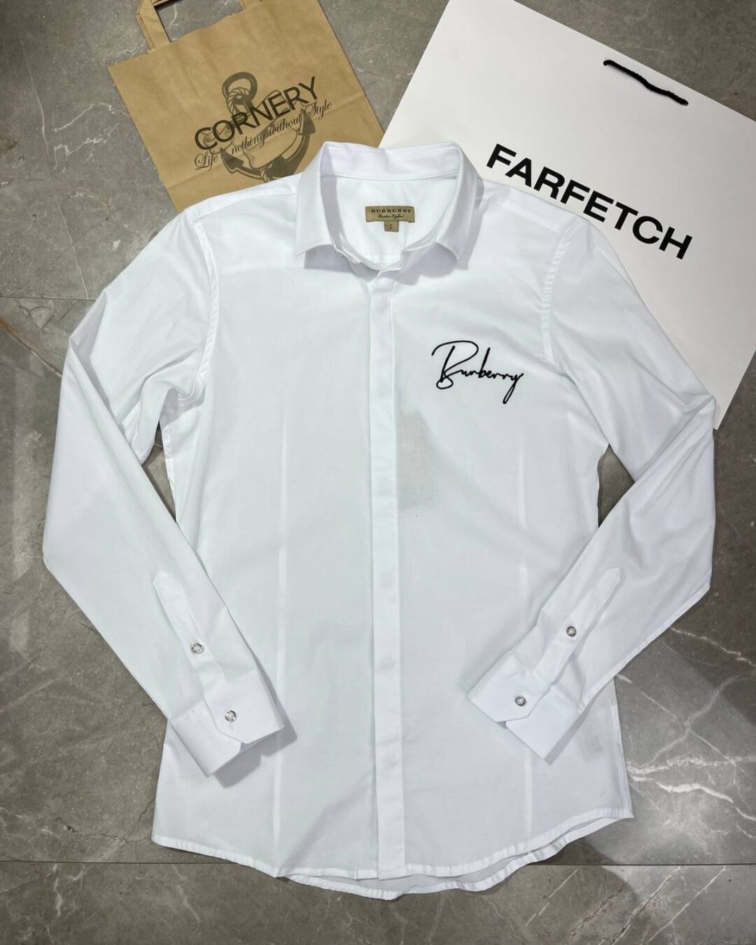 Рубашка Burberry — фото 10
