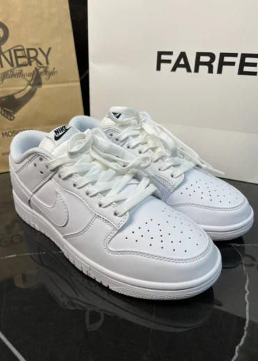 Кеды Nike Dunk Low Triple White