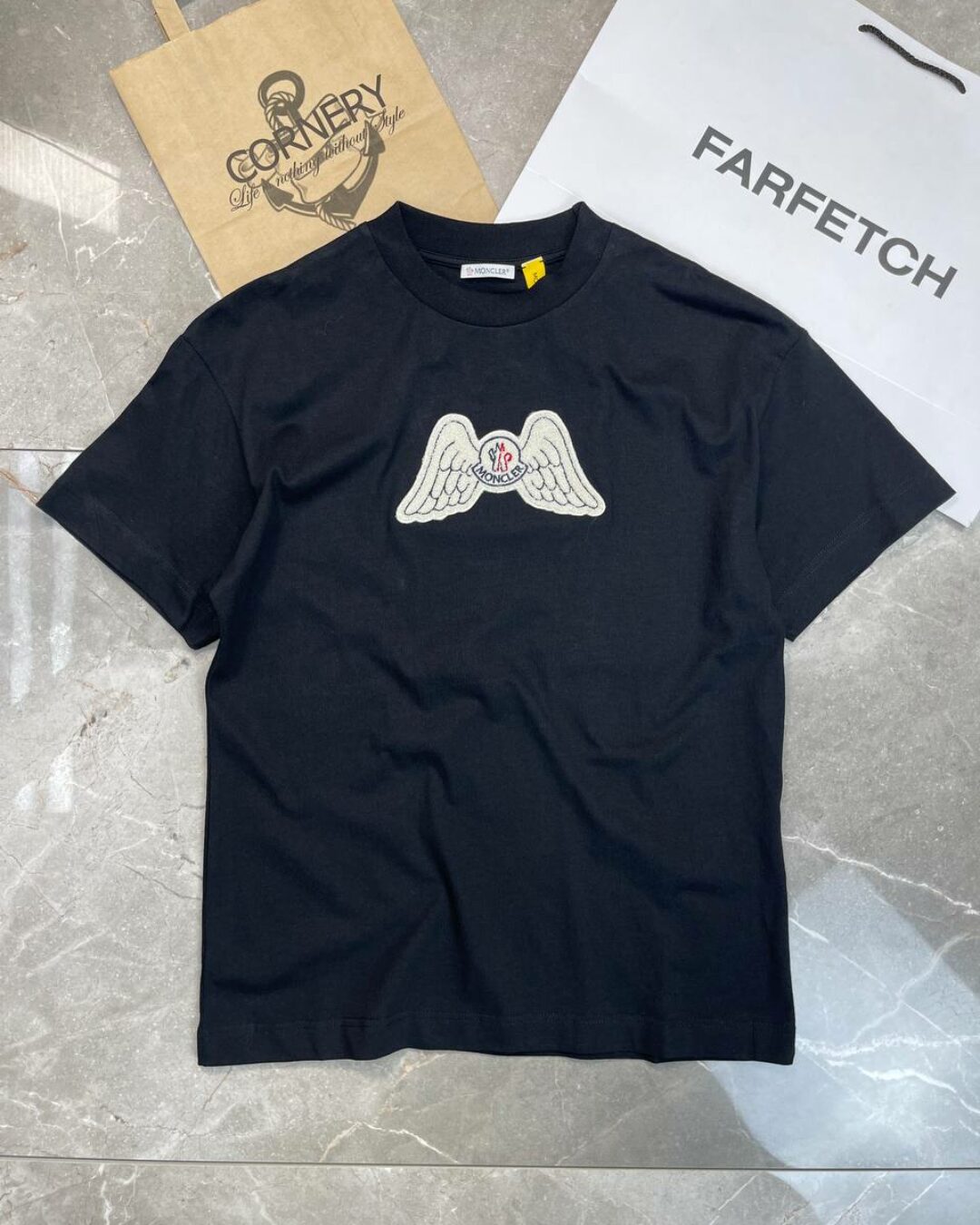 Футболка Moncler x Palm Angels
