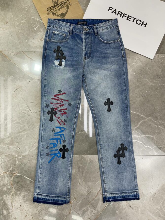Джинсы Chrome Hearts