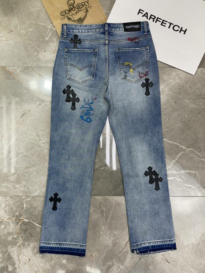 Джинсы Chrome Hearts