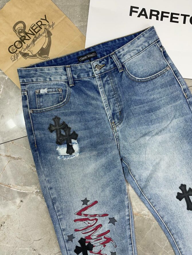 Джинсы Chrome Hearts