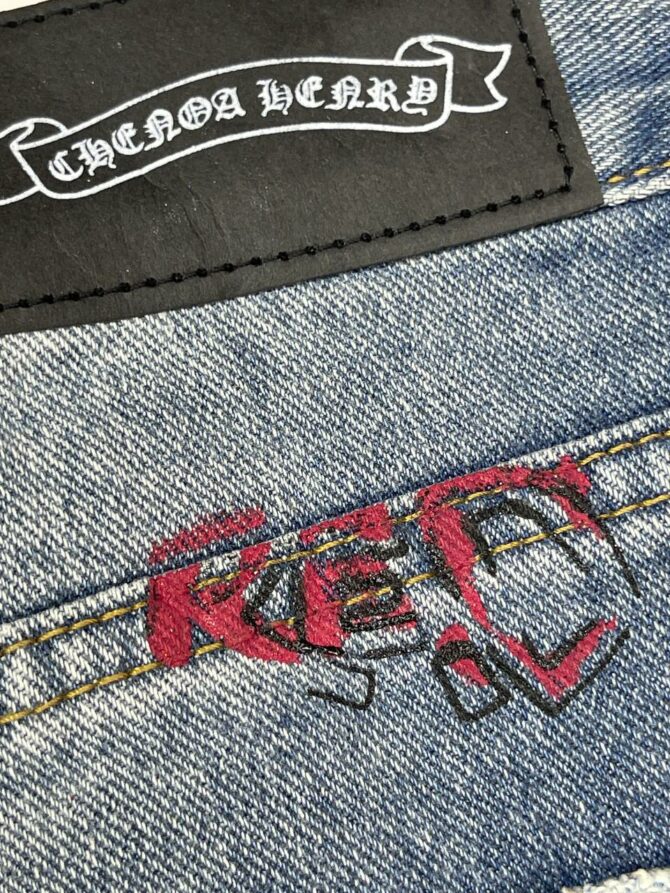 Джинсы Chrome Hearts