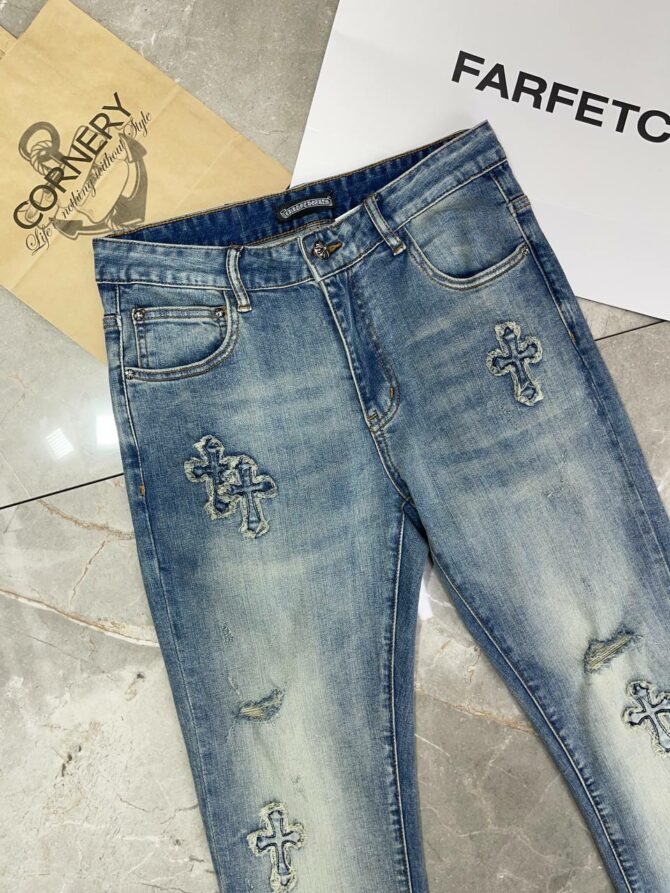 Джинсы Chrome Hearts