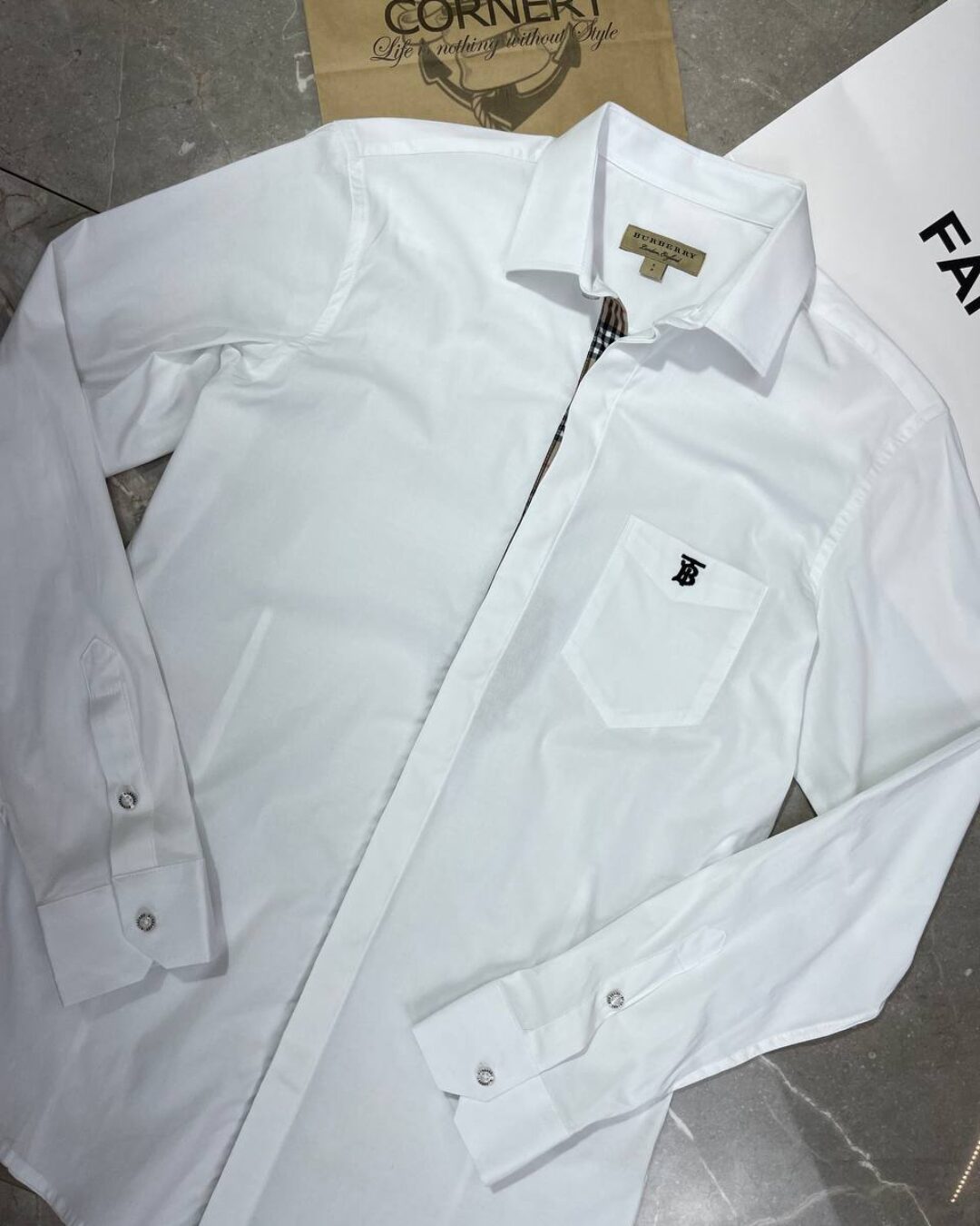 Рубашка Burberry — фото 4