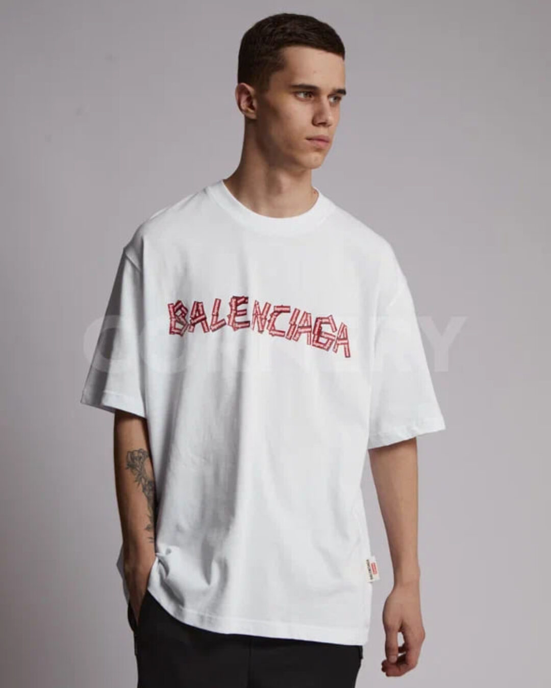 Футболка Balenciaga x Supreme — фото 4