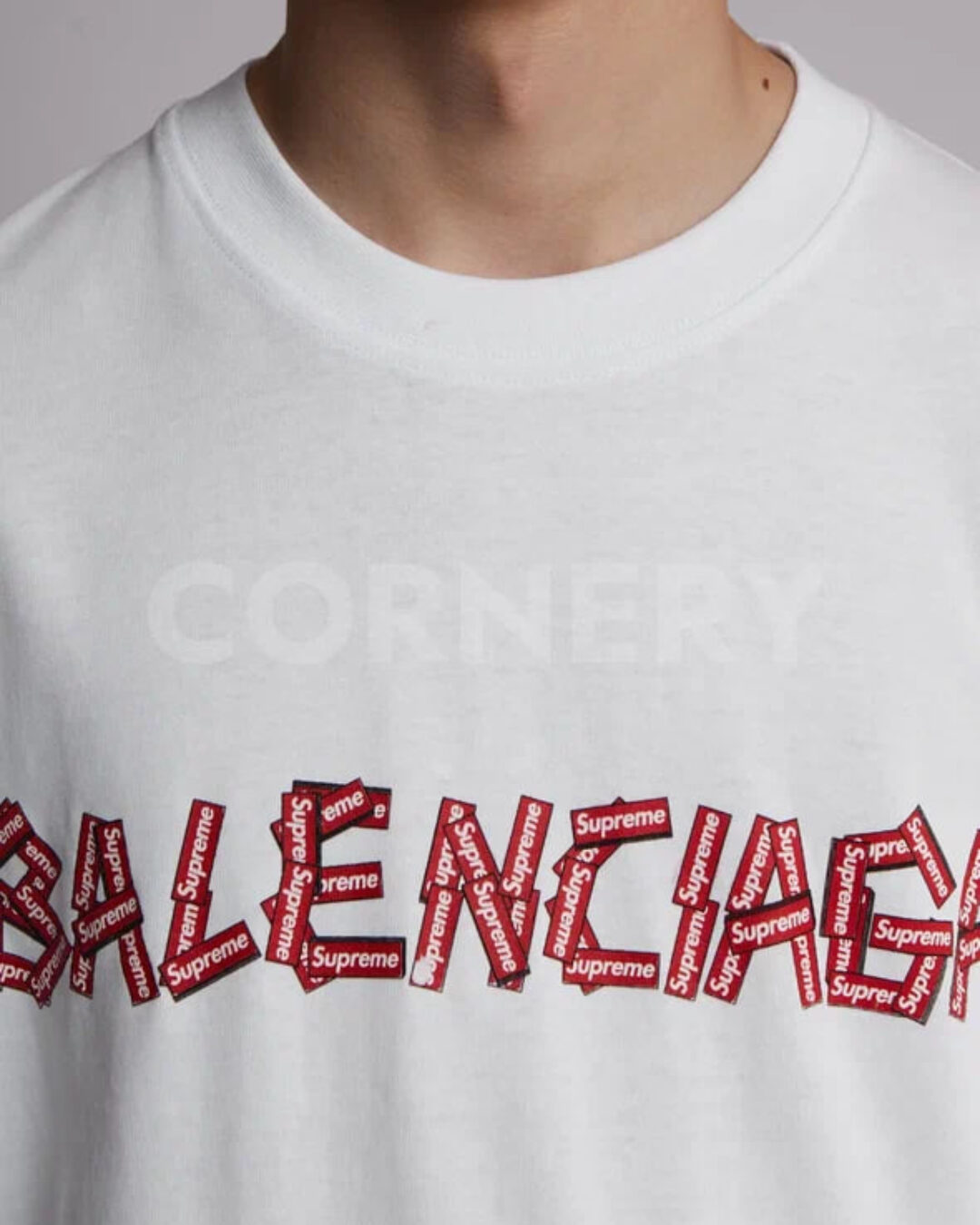 Футболка Balenciaga x Supreme — фото 9