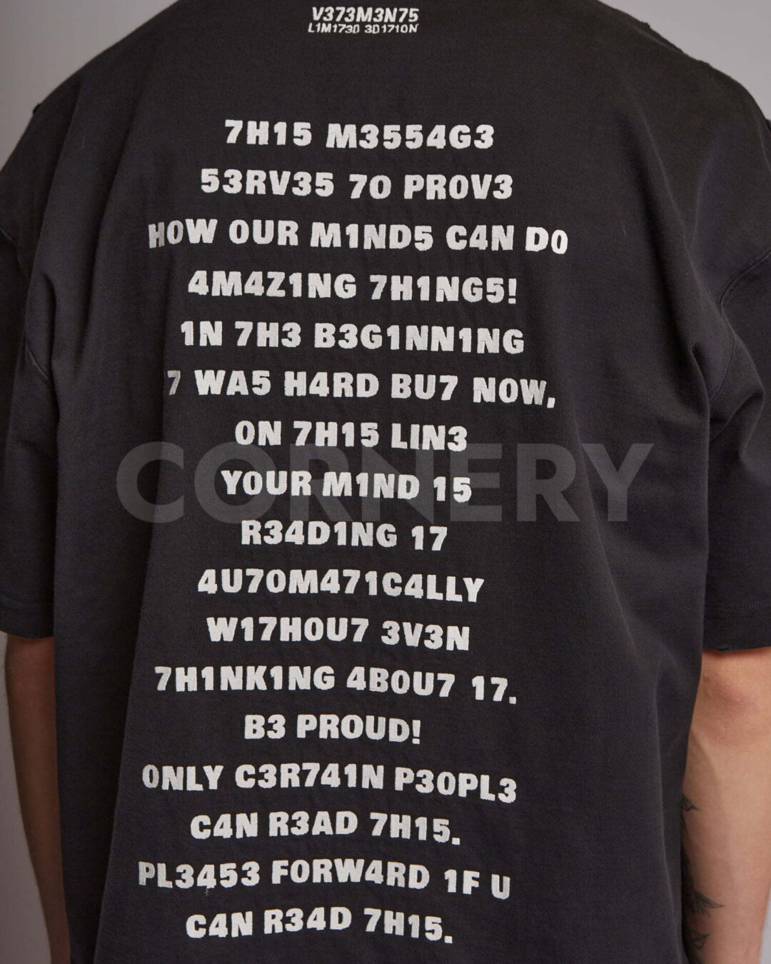 Футболка Vetements Br41n P0w3r — фото 9