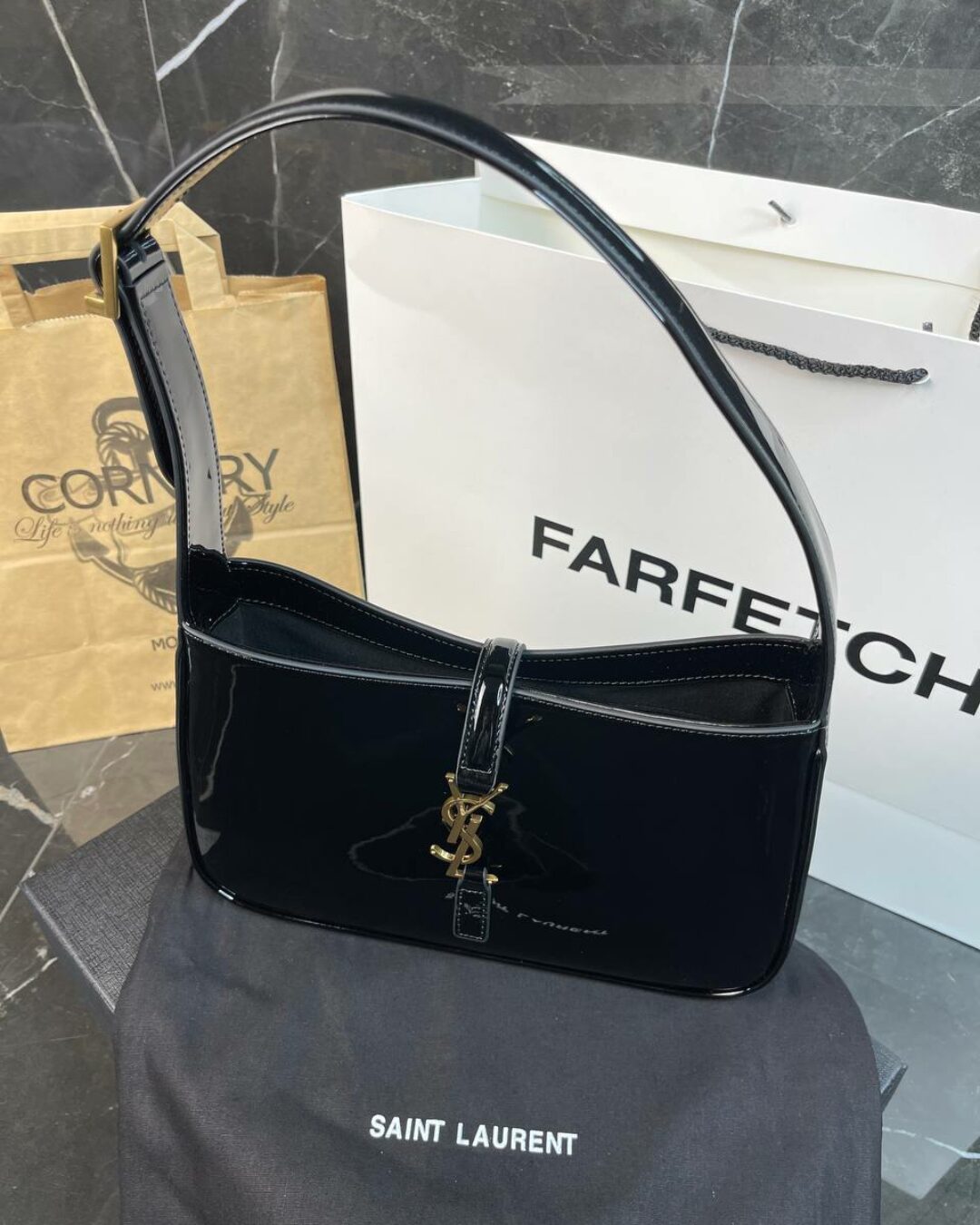 Сумка Saint Laurent Le 5 à 7 (Premium)