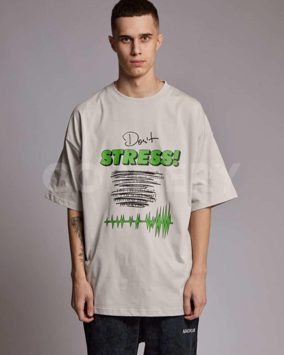Футболка Vetements Don't Stress