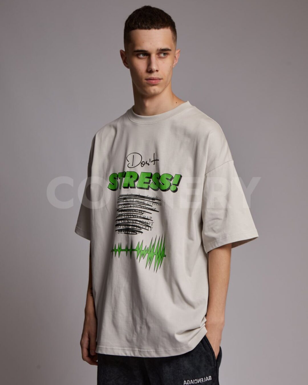 Футболка Vetements Don't Stress — фото 4