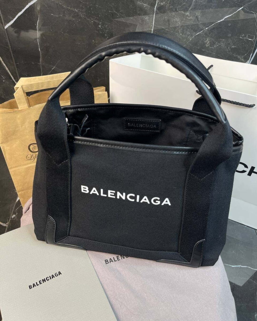 Сумка Balenciaga Navy Cabas