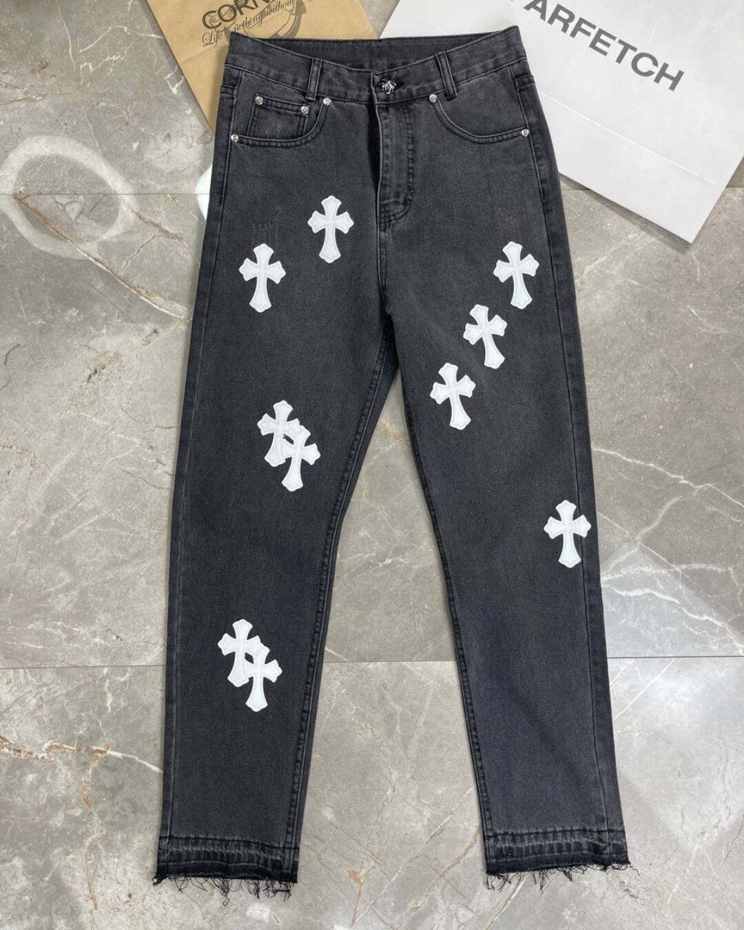 Джинсы Chrome Hearts