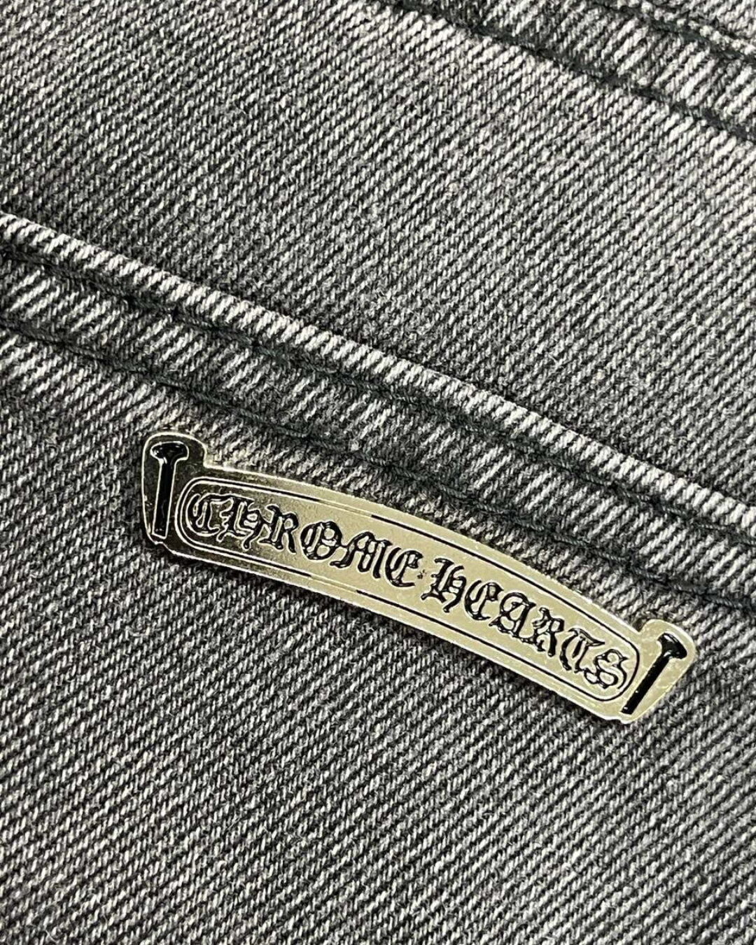 Джинсы Chrome Hearts — фото 5