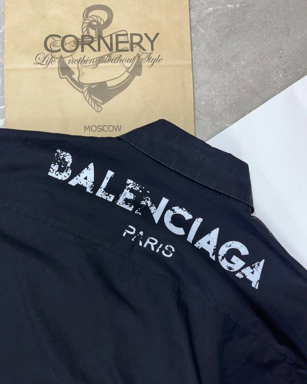 Рубашка Balenciaga — фото 7