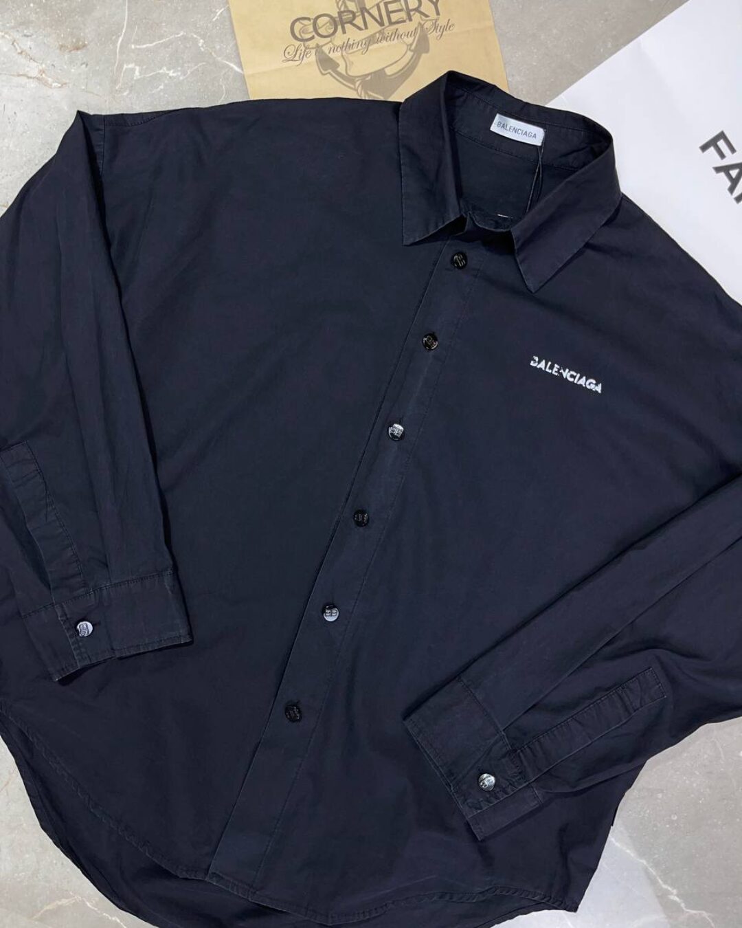 Рубашка Balenciaga — фото 9
