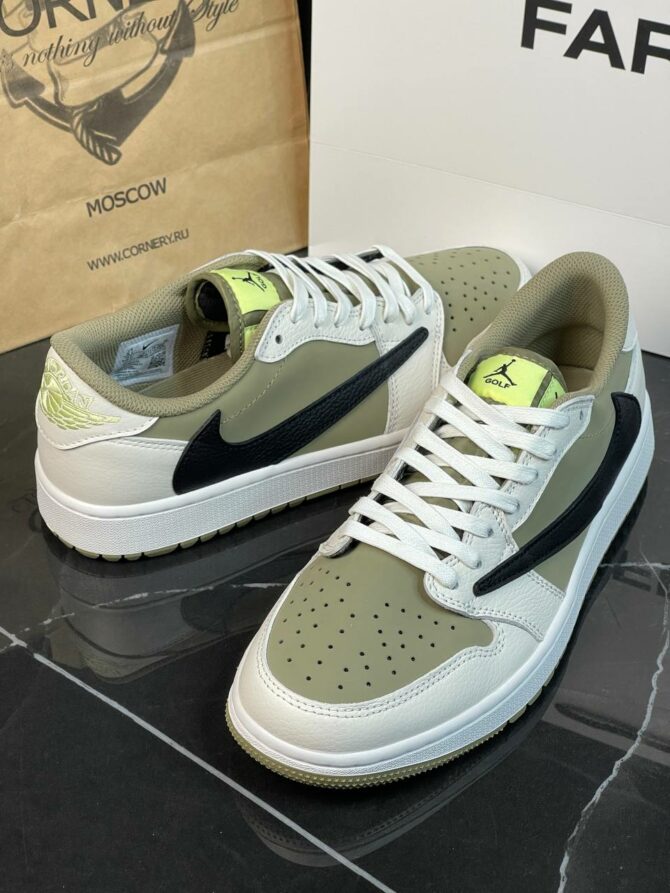 Кеды Nike Travis Scott x Air Jordan 1 Low Golf