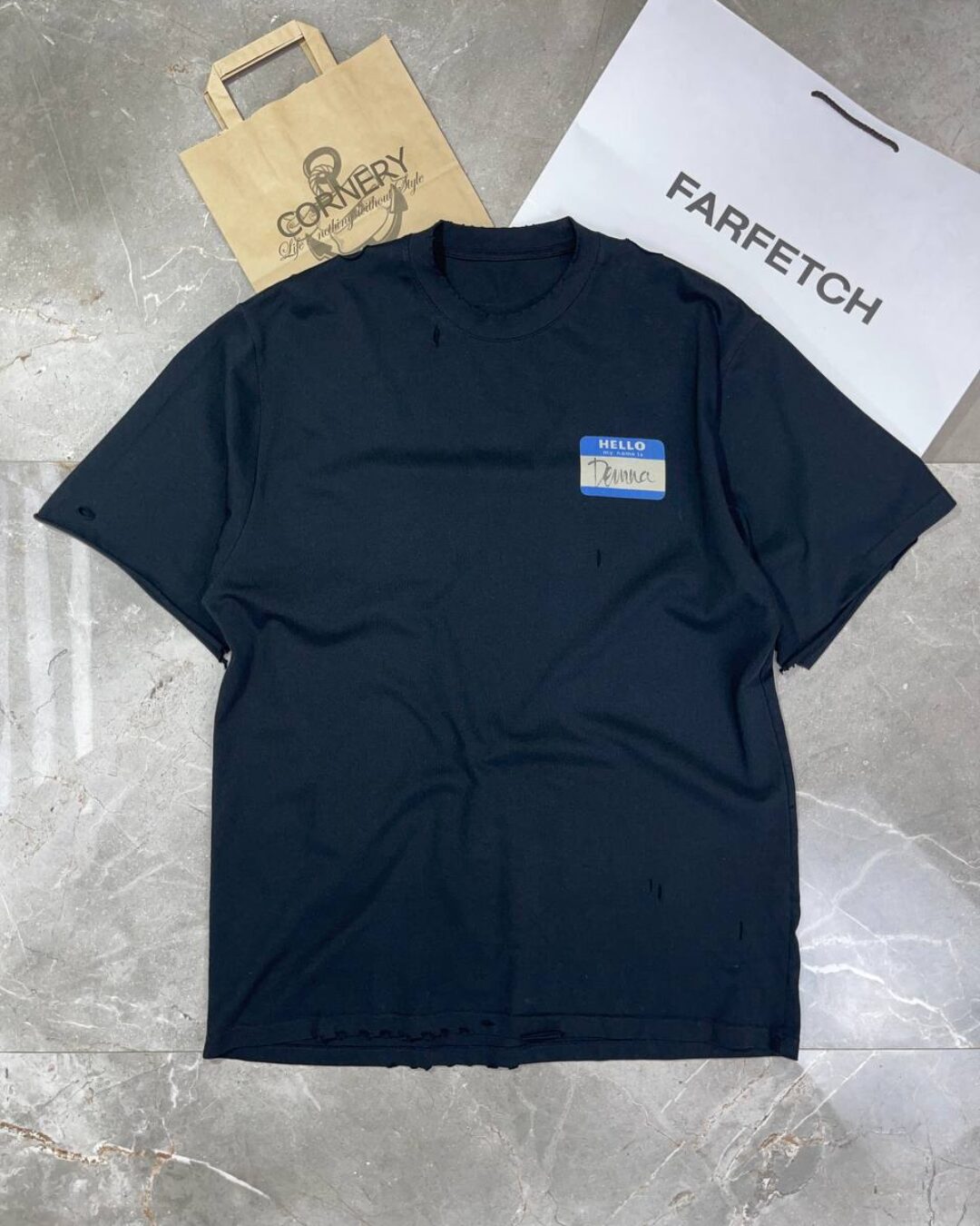 Футболка Vetements My Name Is