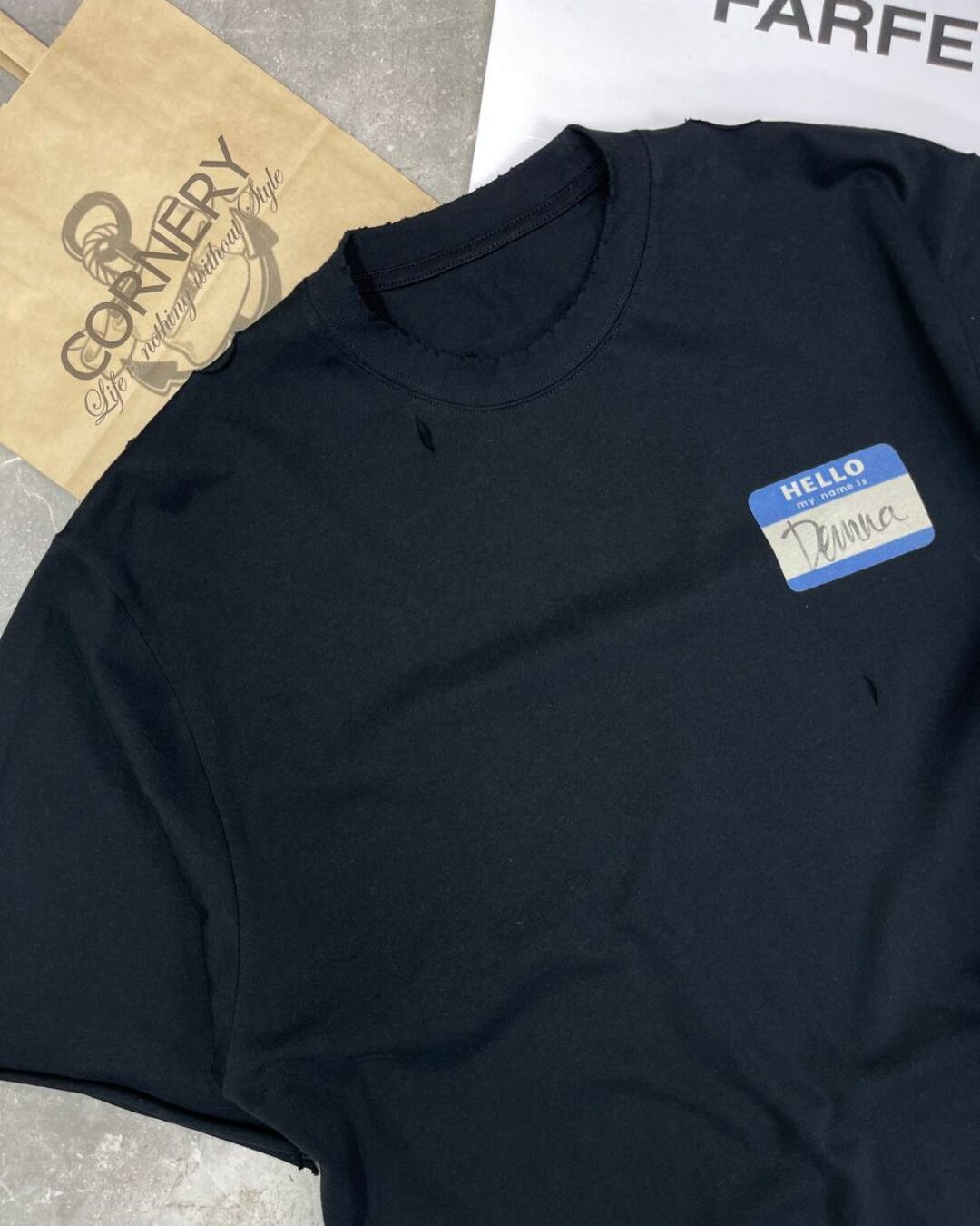 Футболка Vetements My Name Is — фото 3