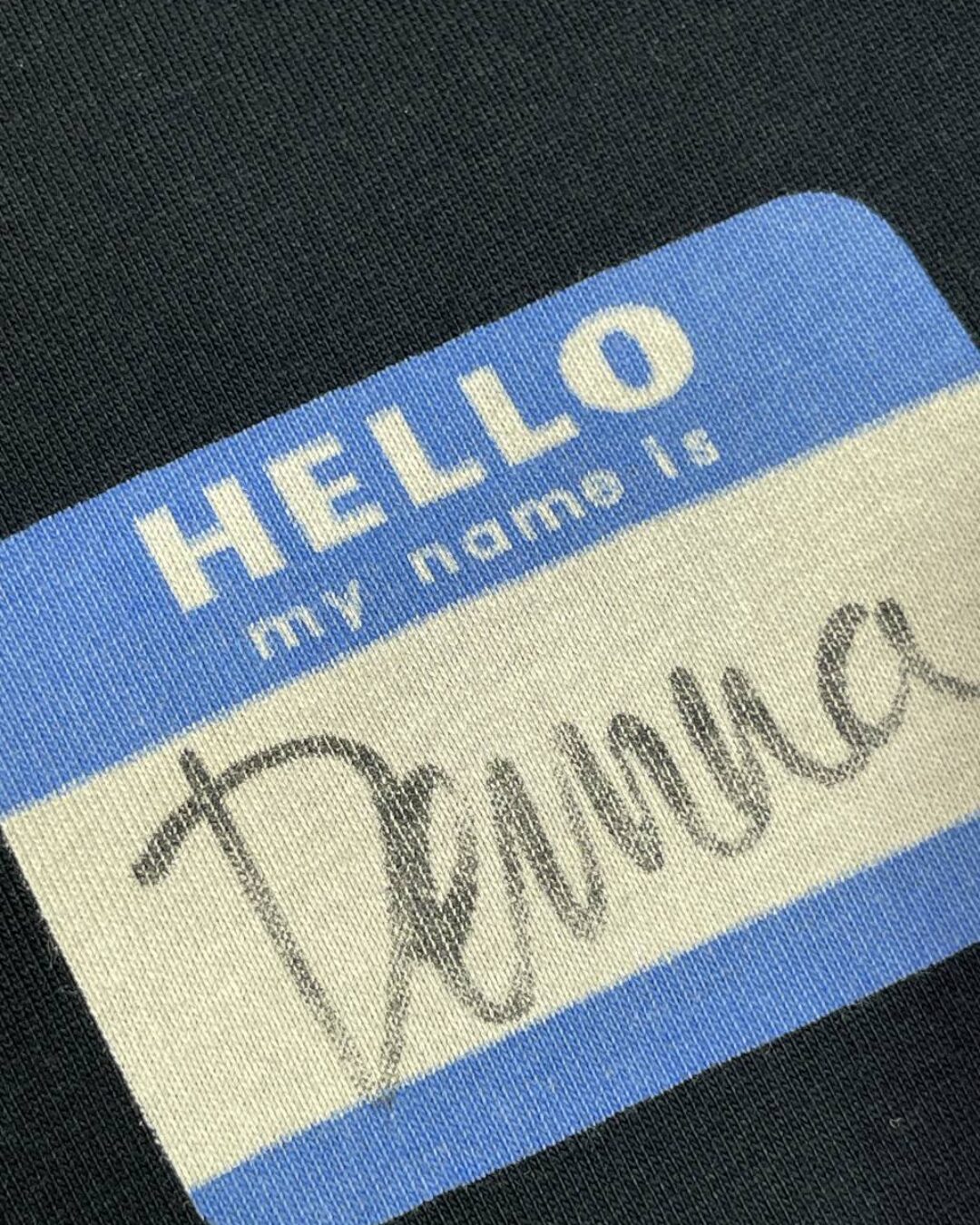 Футболка Vetements My Name Is — фото 4
