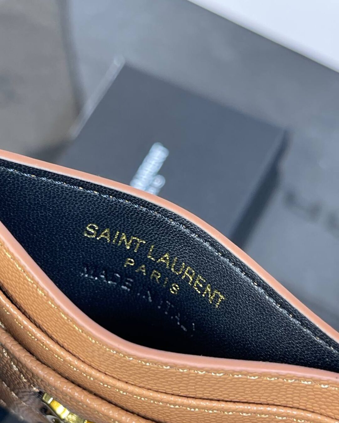 Картхолдер Saint Laurent — фото 8