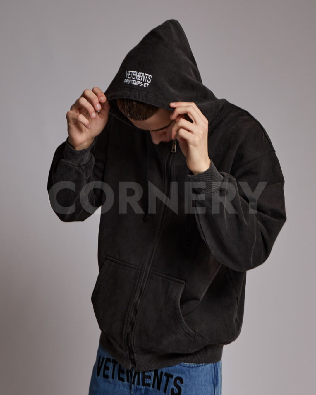 Zip-Худи Vetements — фото 7