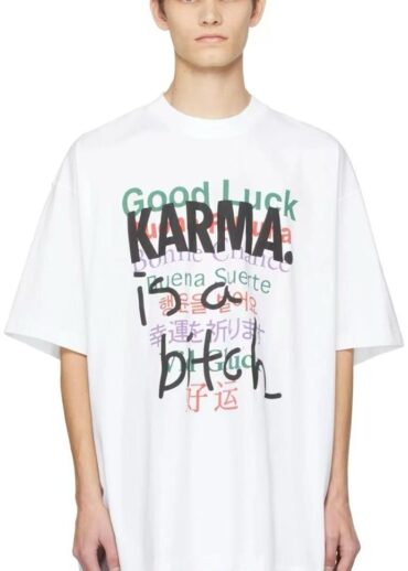 Футболка Vetements Karma