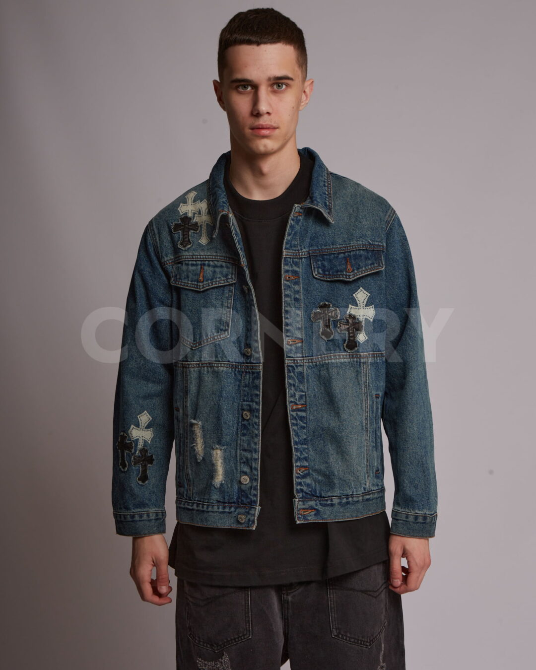 Джинсовка Chrome Hearts (дисконт)