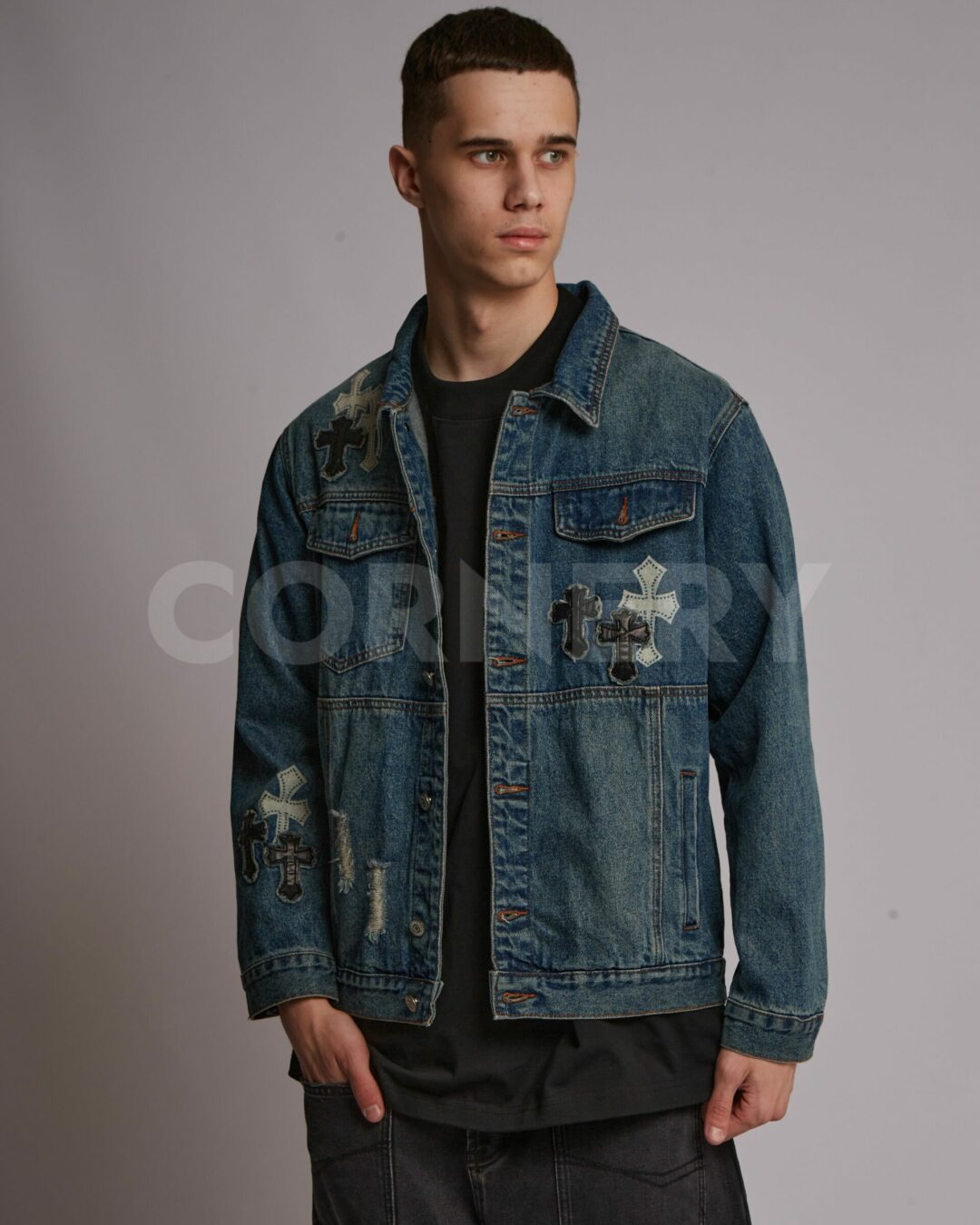 Джинсовка Chrome Hearts