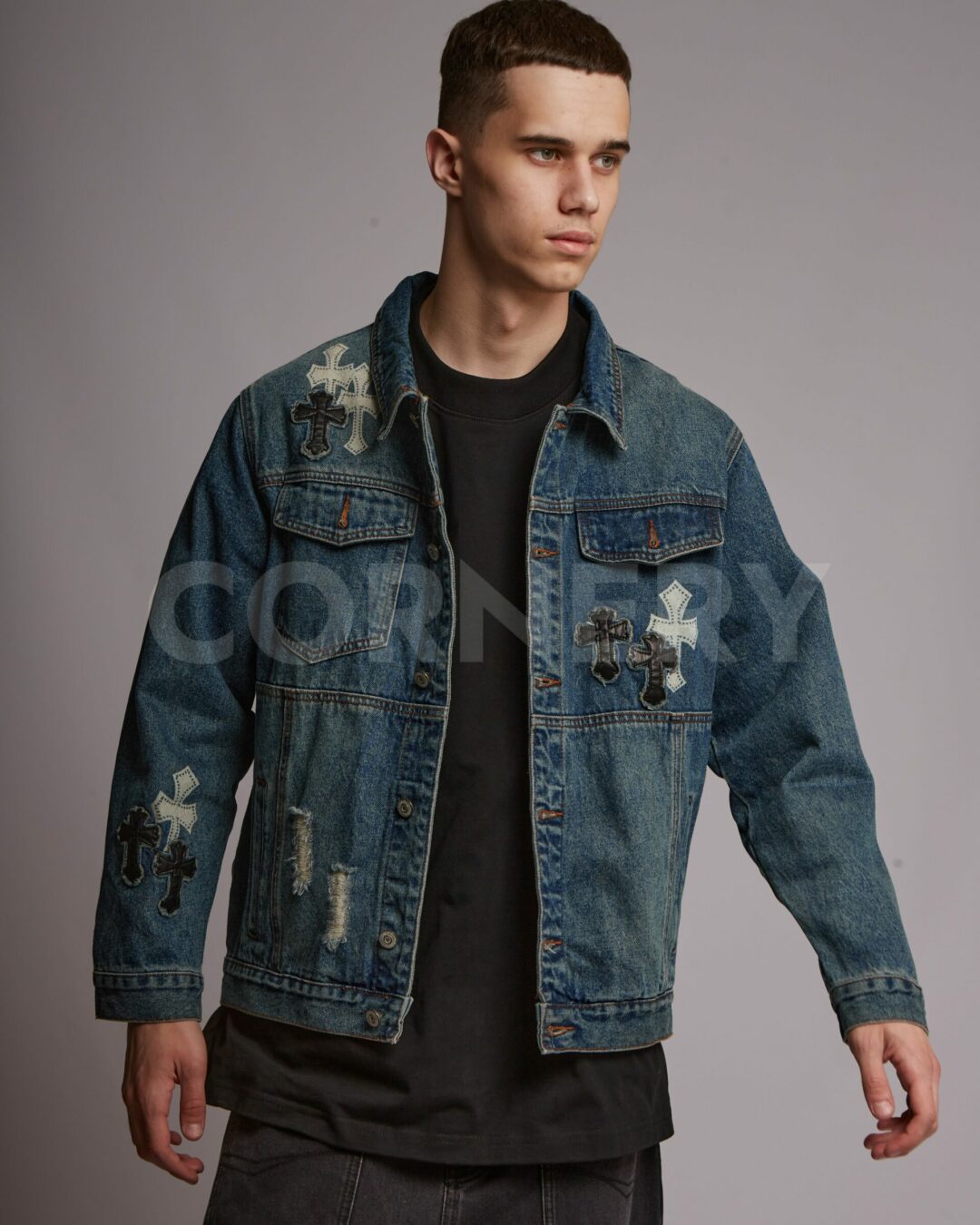 Джинсовка Chrome Hearts