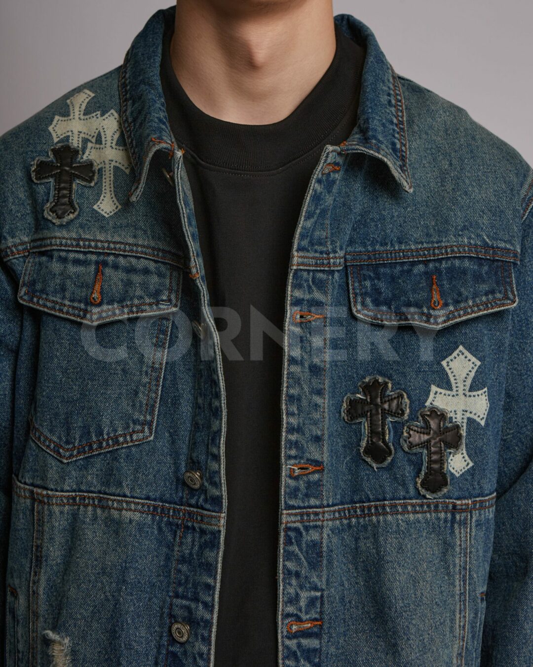 Джинсовка Chrome Hearts