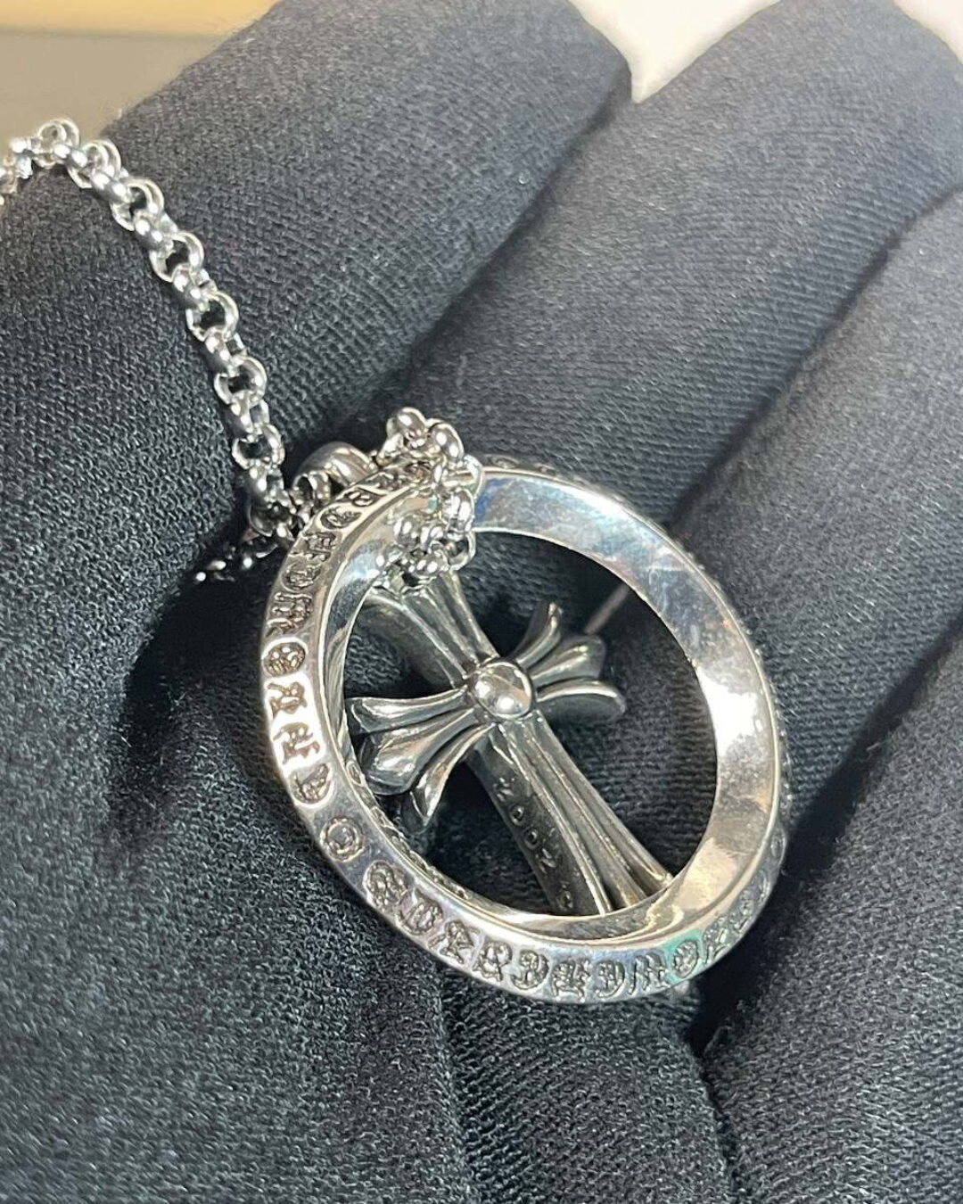 Колье Chrome Hearts