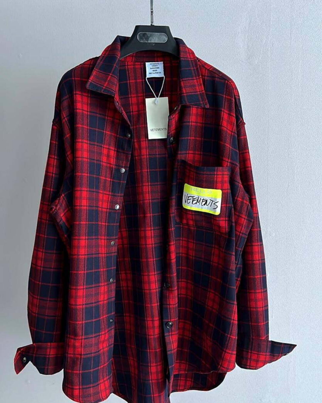 Рубашка Vetements — фото 9