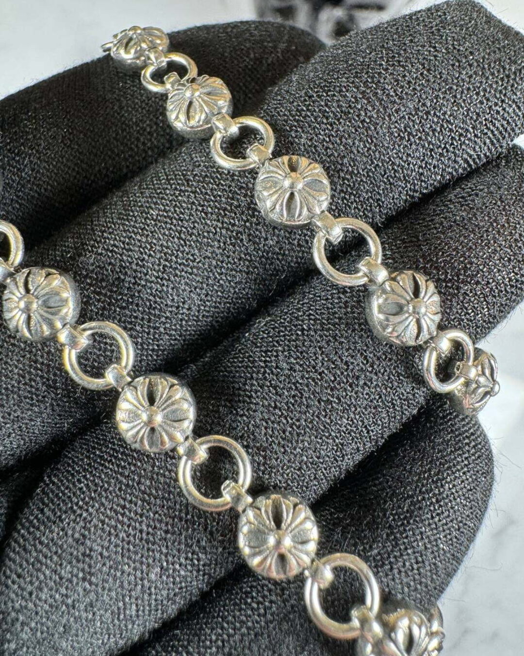 Колье Chrome Hearts