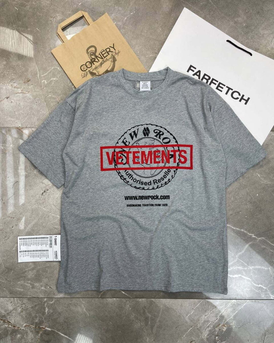 Футболка Vetements Imprint