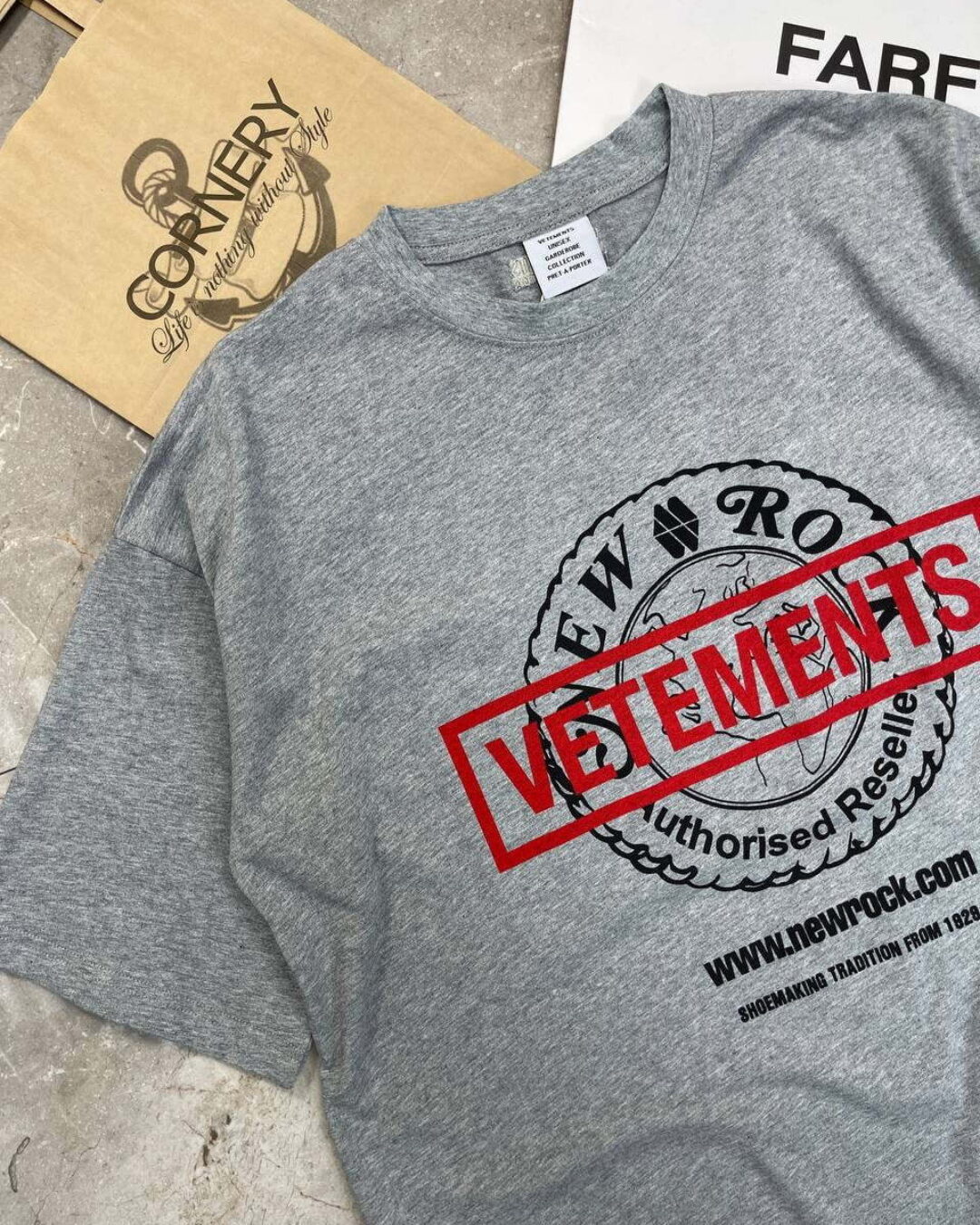 Футболка Vetements Imprint — фото 6