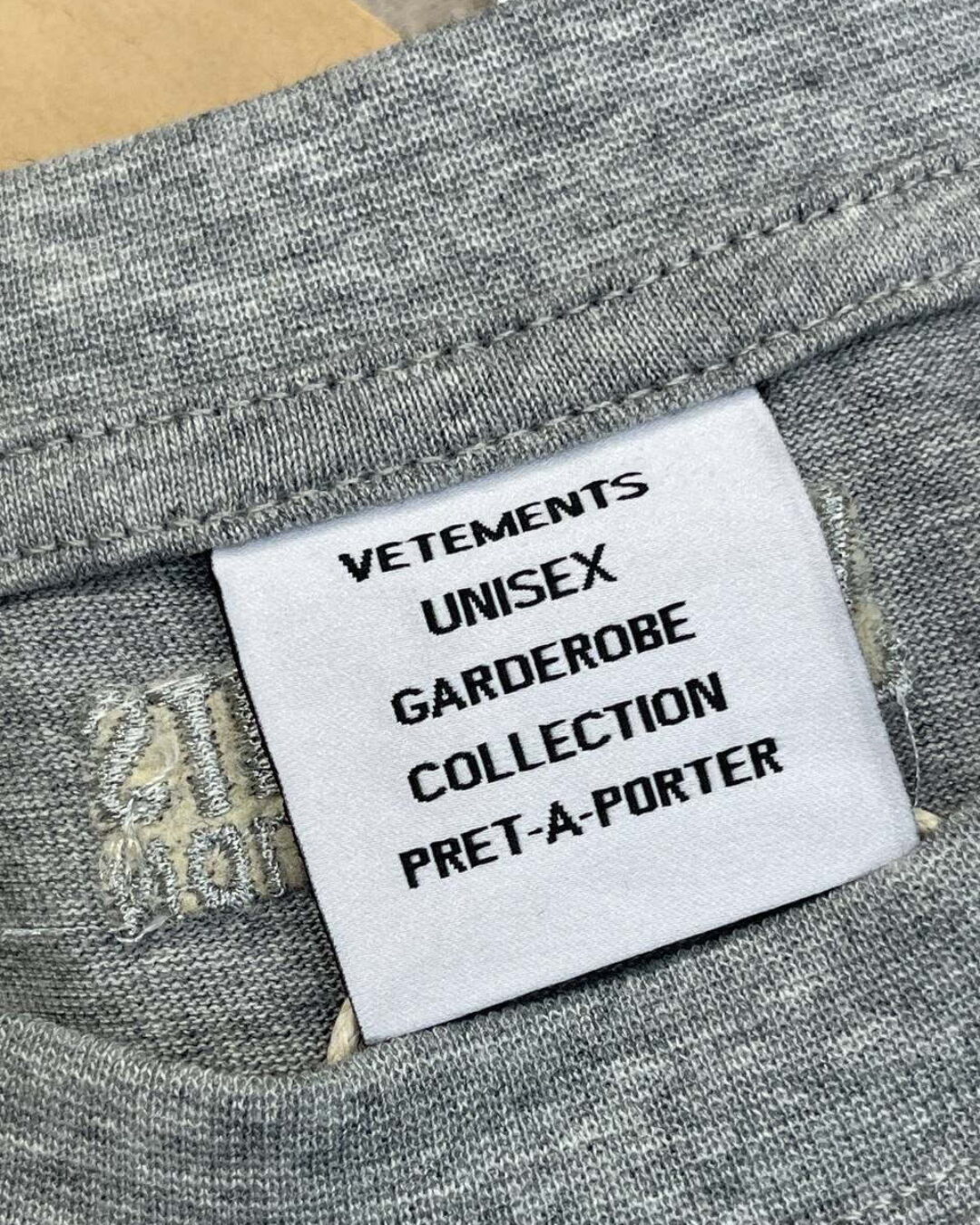 Футболка Vetements Imprint — фото 8