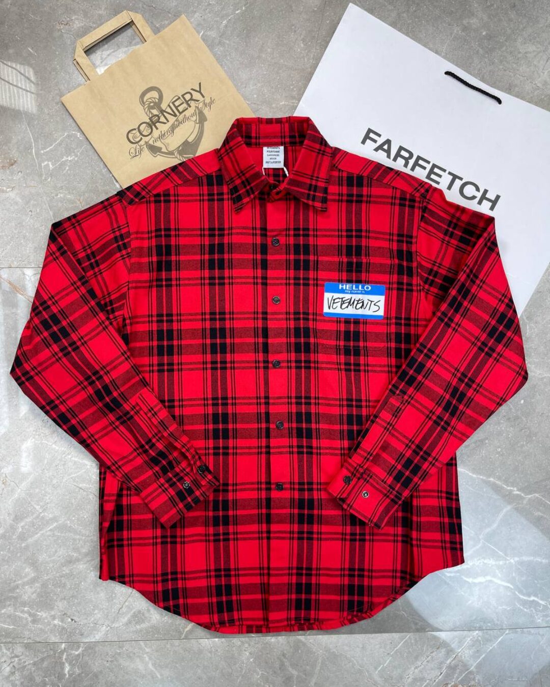 Рубашка Vetements