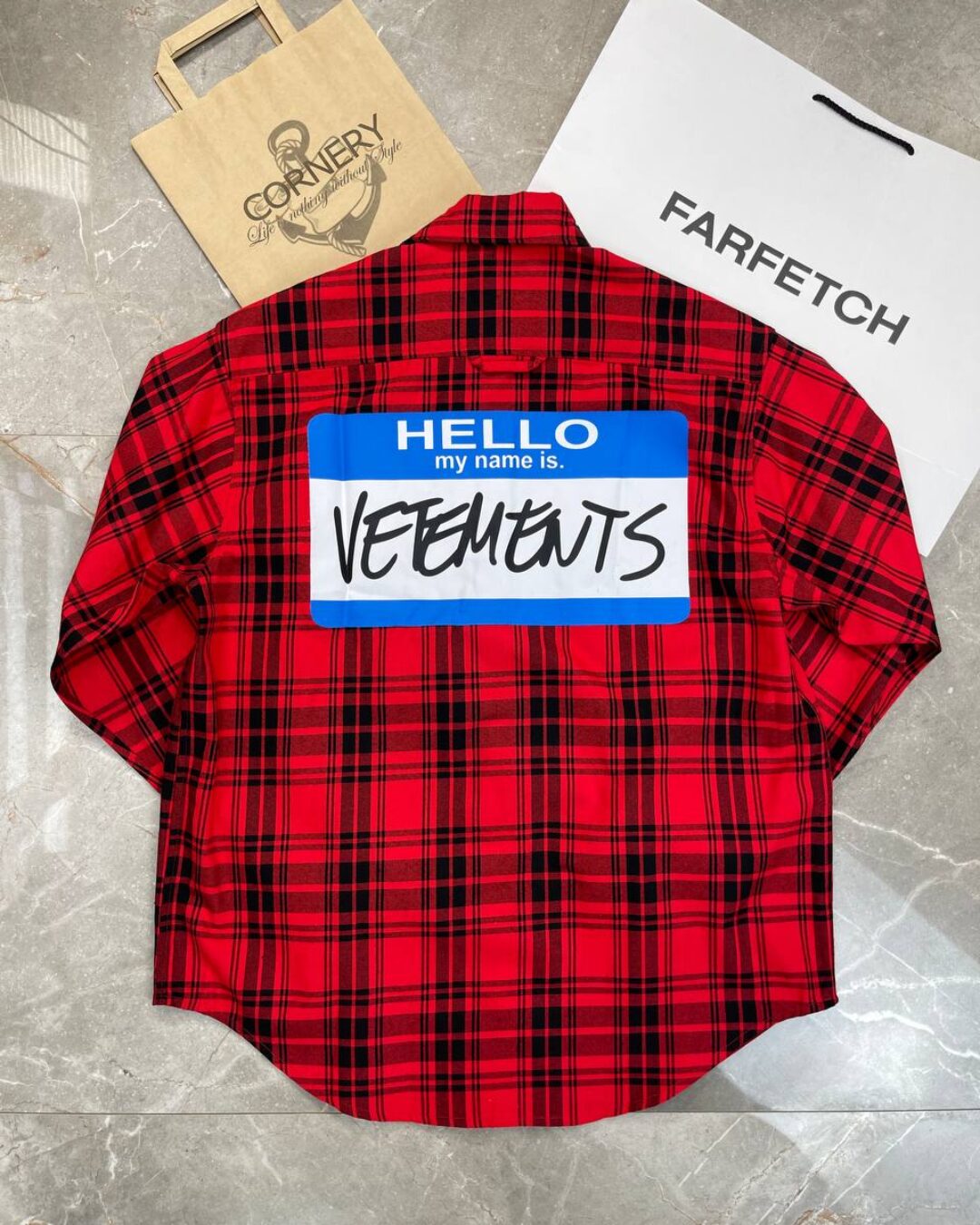 Рубашка Vetements — фото 2