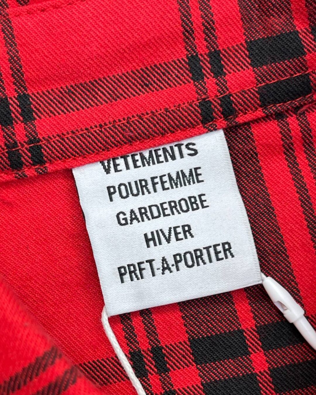Рубашка Vetements — фото 6