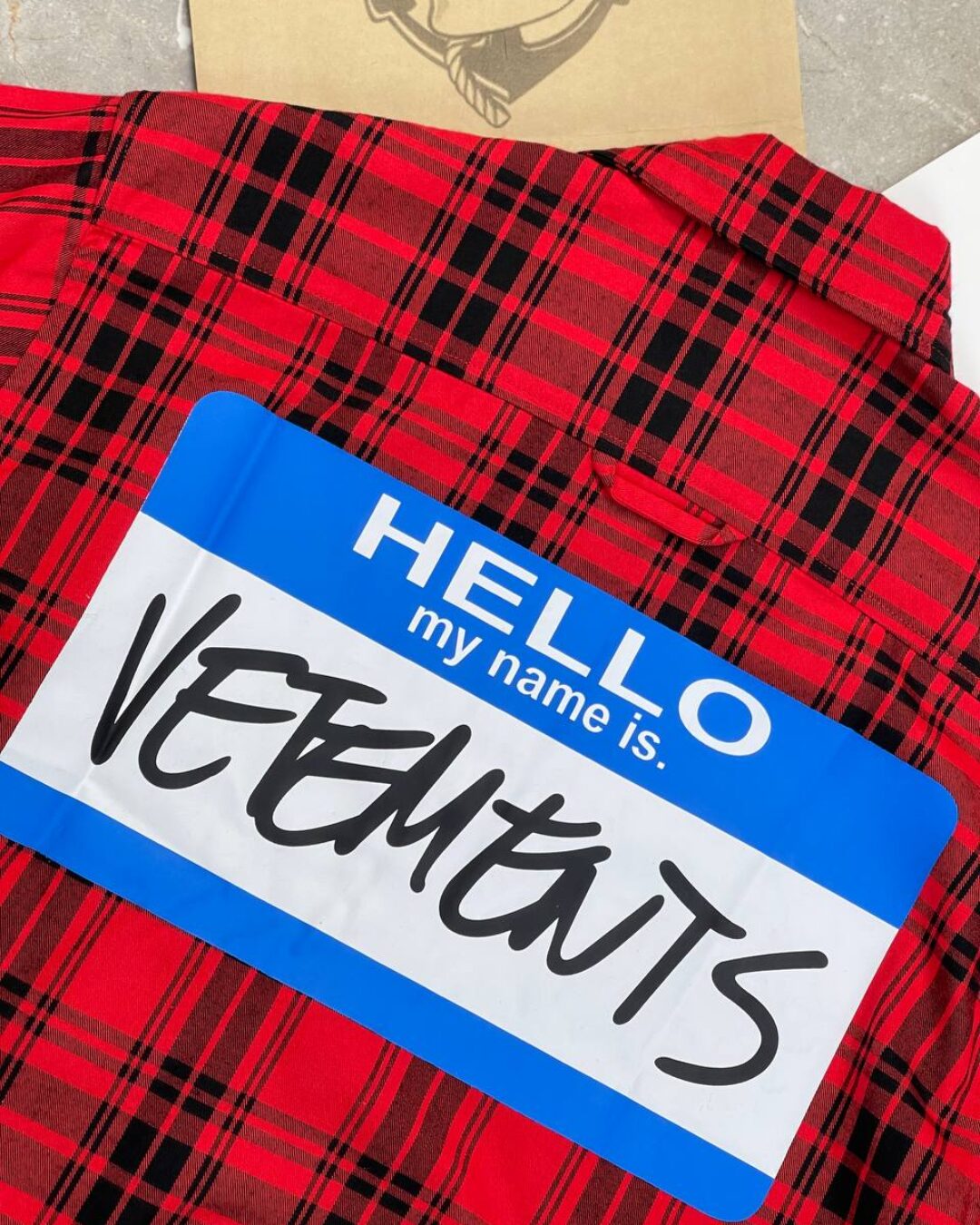Рубашка Vetements — фото 7