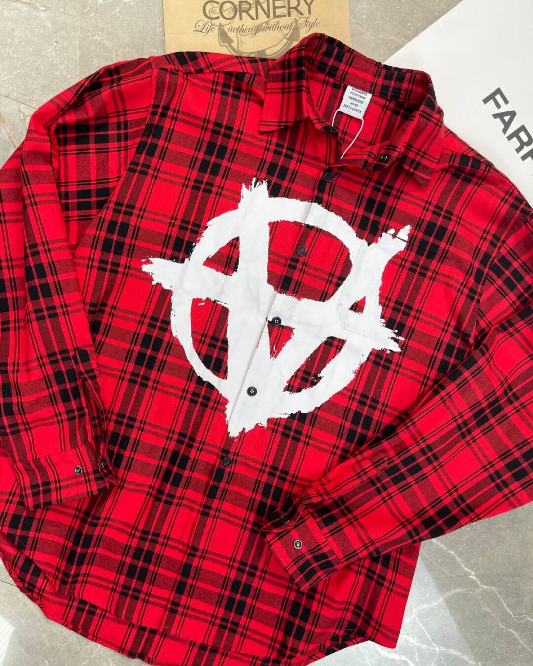 Рубашка Vetements — фото 5
