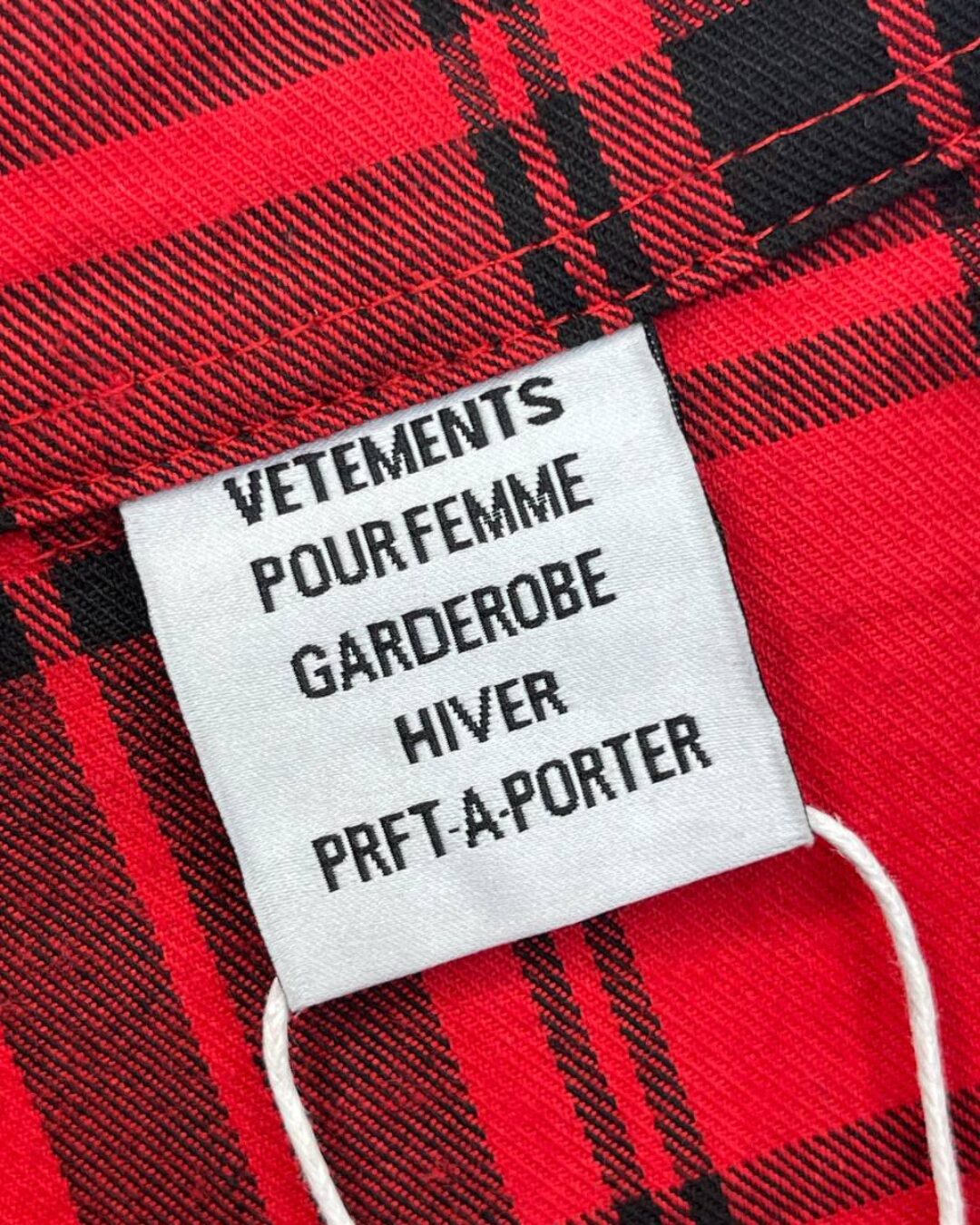 Рубашка Vetements — фото 6