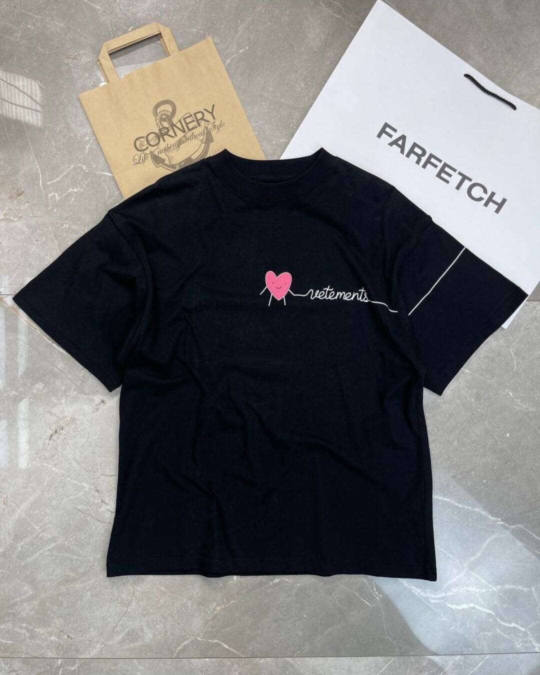 Футболка Vetements Heart