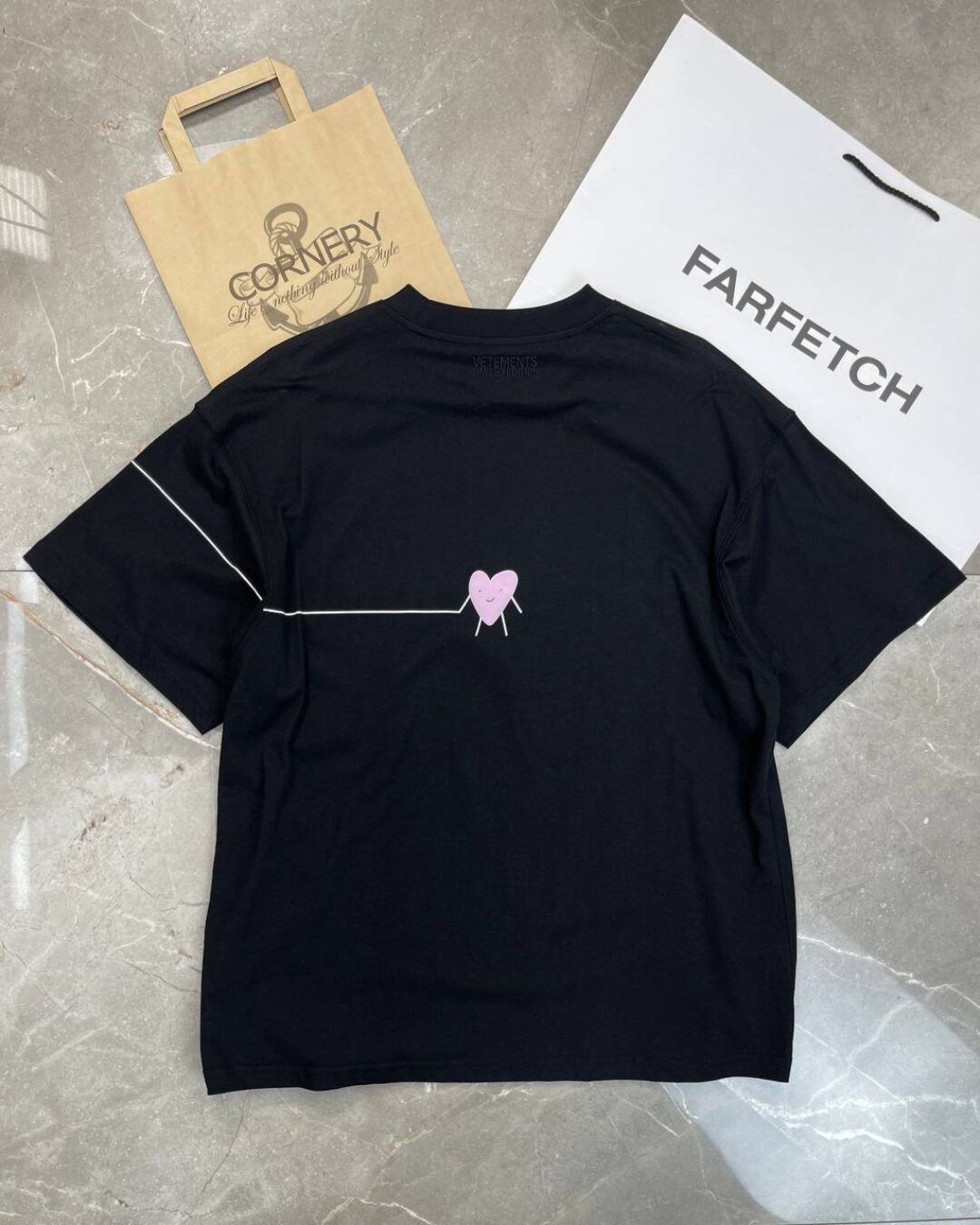 Футболка Vetements Heart — фото 2
