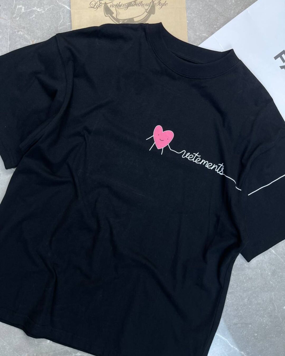 Футболка Vetements Heart — фото 5