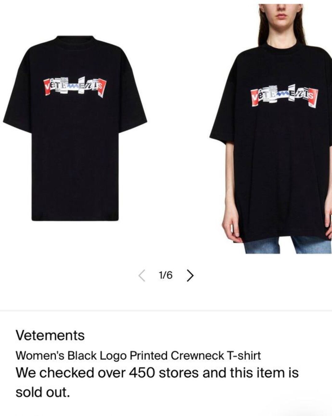 Футболка Vetements Pop Art — фото 9